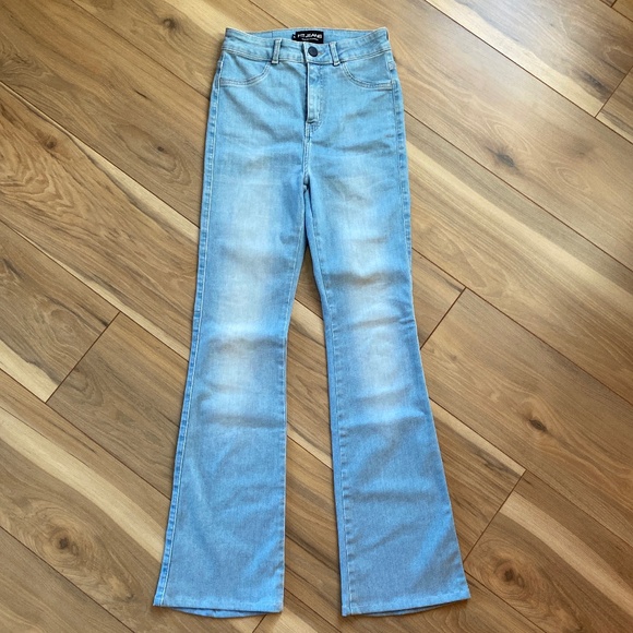 Fitjeans - Flared Arctic Light Blue - Picture 8 of 13